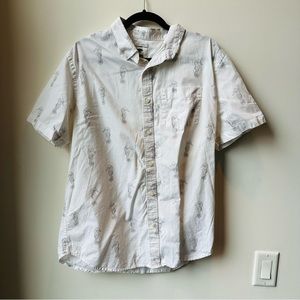 OLD NAVY Seahorse Button Up